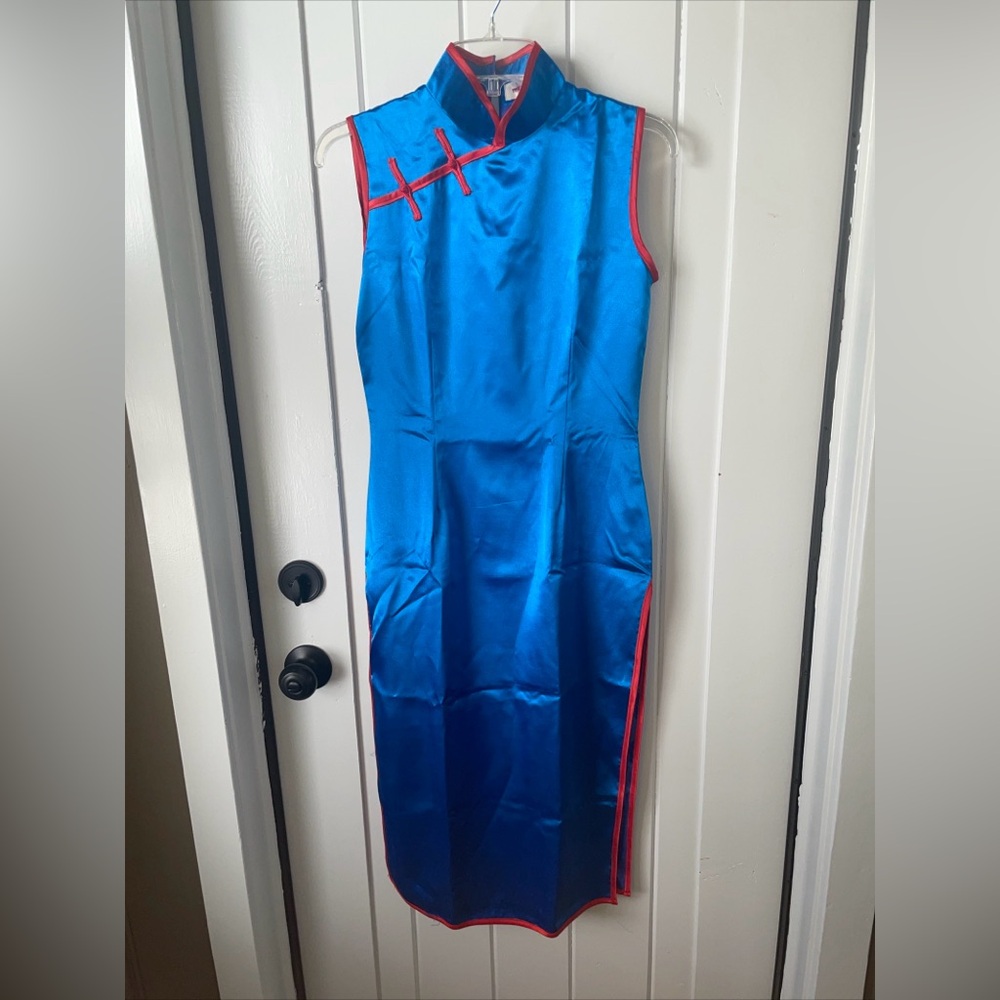 Miccostumes Anime Dress Only Blue Size Small